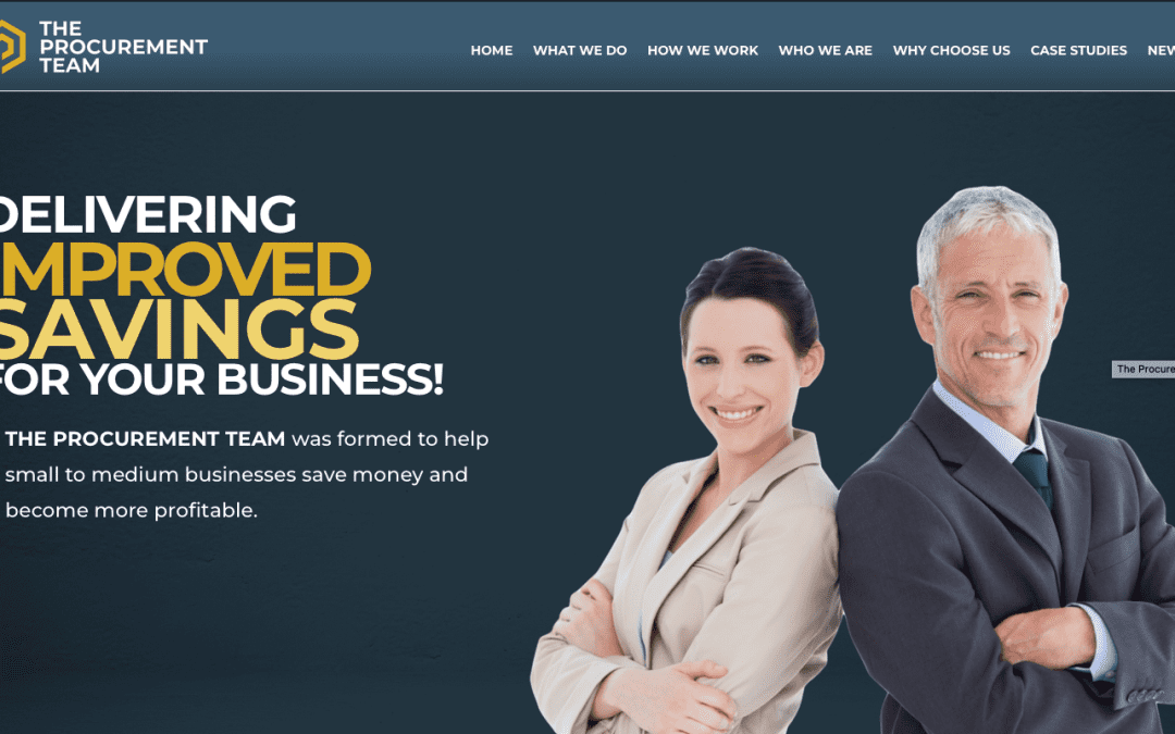 New Procurement Team Website Launched